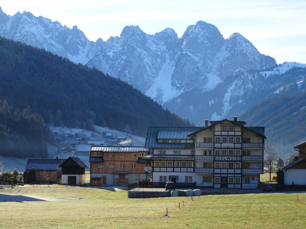 Apartmenthaus Edelweiss In Gosau Dış mekan fotoğraf